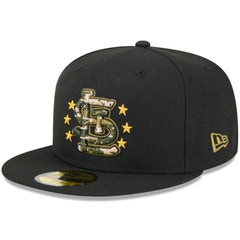 St. Louis Cardinals 2024 Armed Forces Day On-Field 59FIFTY Fitted Hat Black | New Era