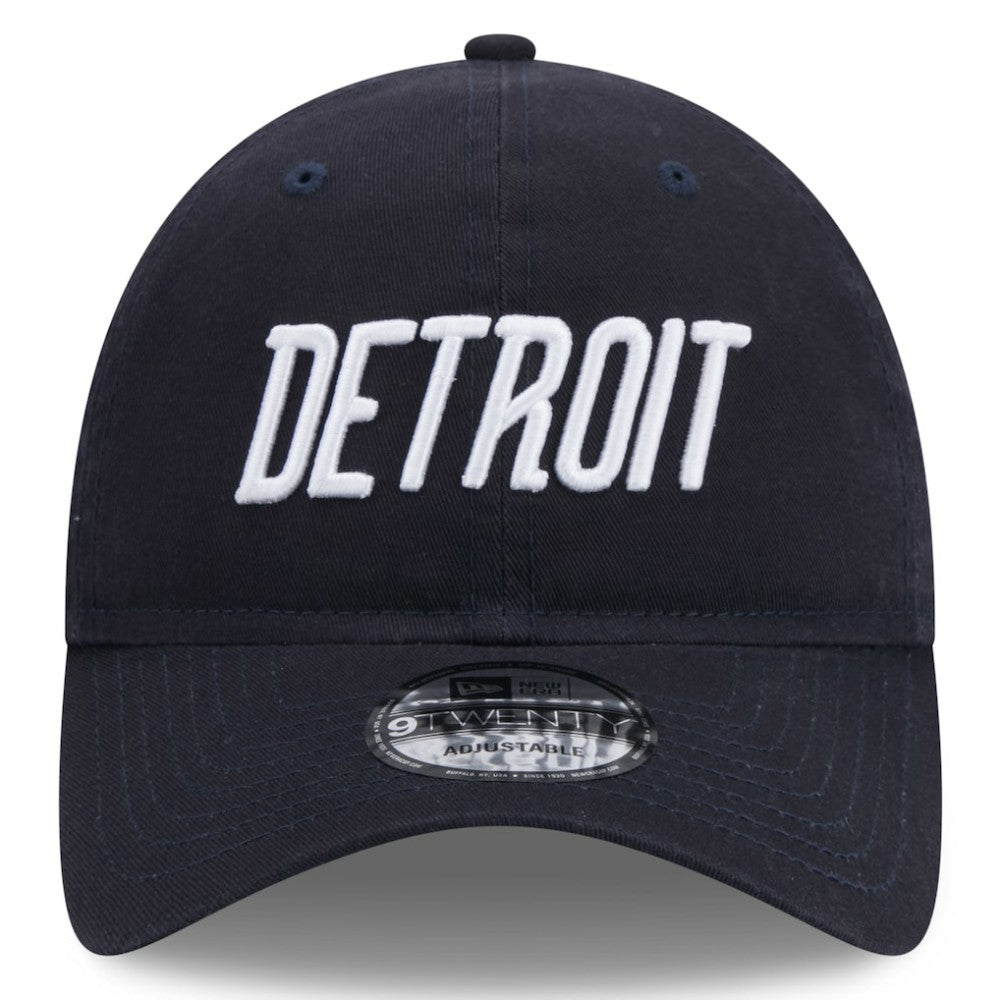 Detroit Tigers 2024 City Connect 9TWENTY Adjustable Hat Navy | New Era