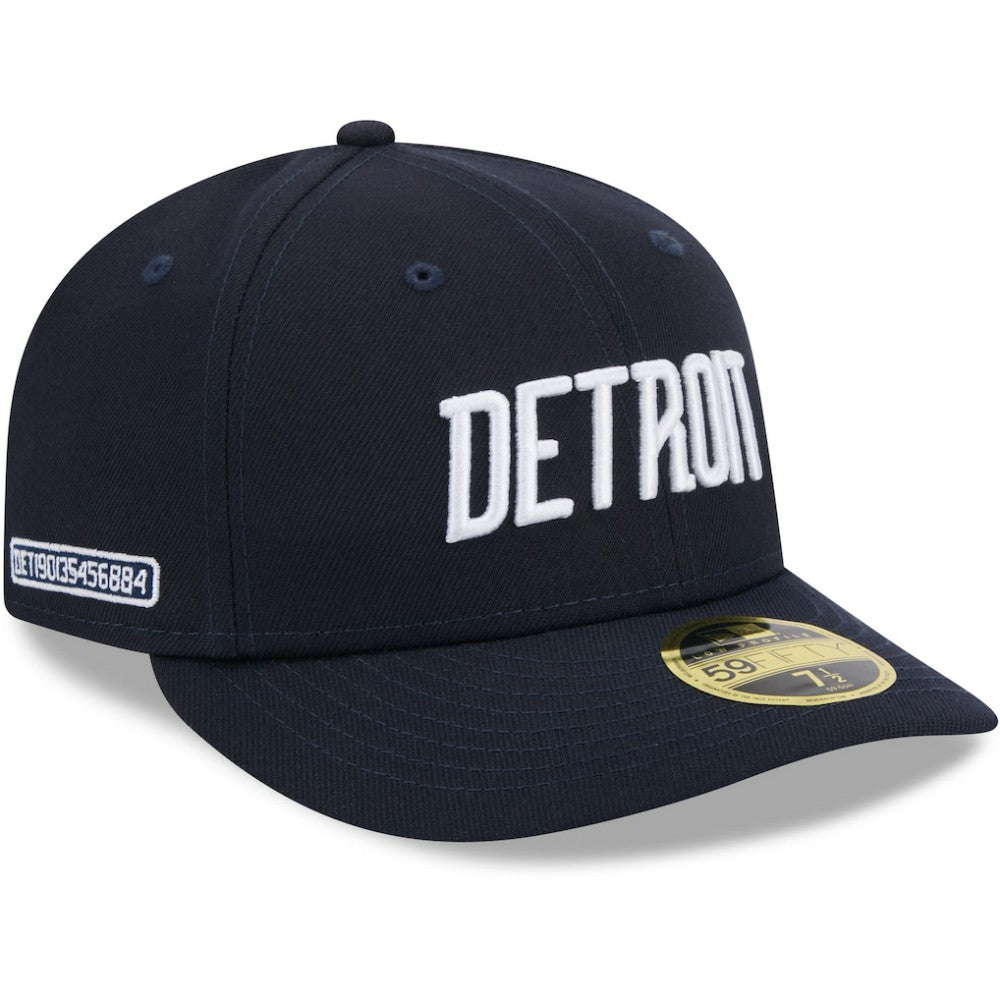 Detroit Tigers 2024 City Connect Low Profile 59FIFTY Fitted Hat Navy | New Era