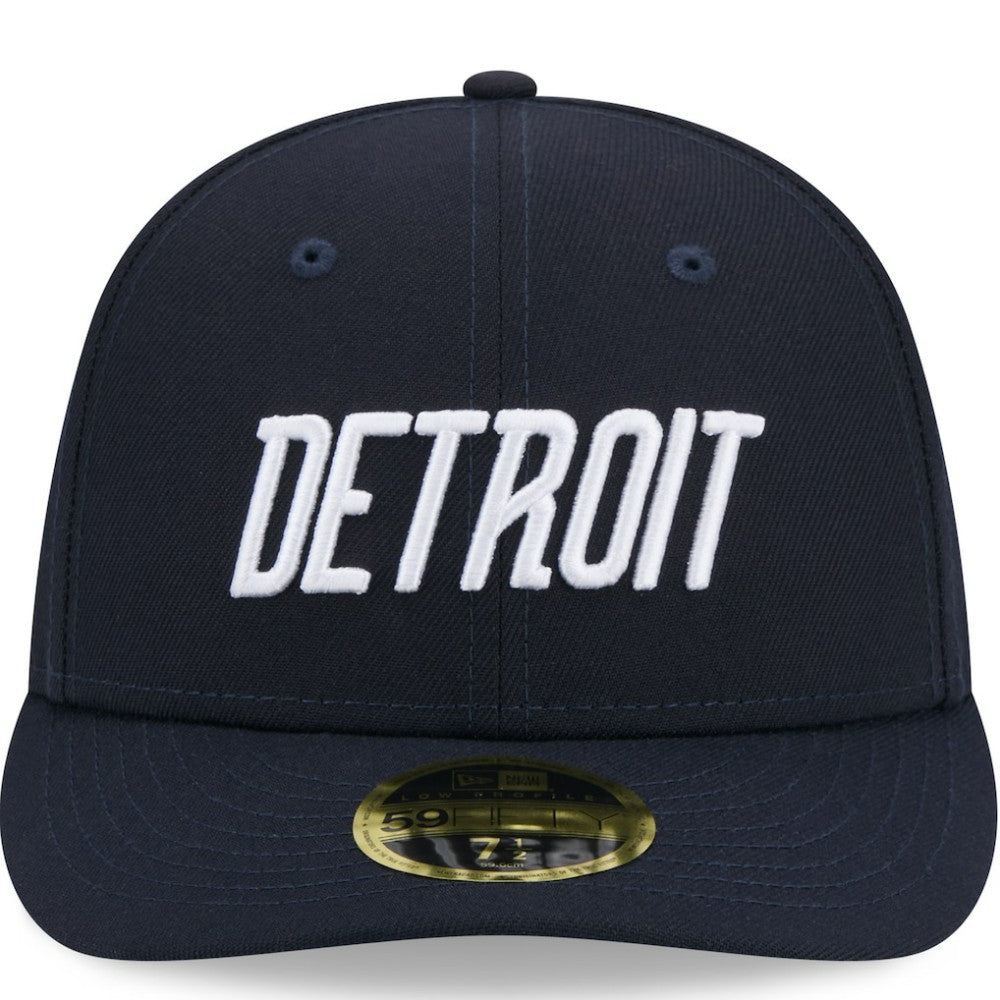 Detroit Tigers 2024 City Connect Low Profile 59FIFTY Fitted Hat Navy | New Era