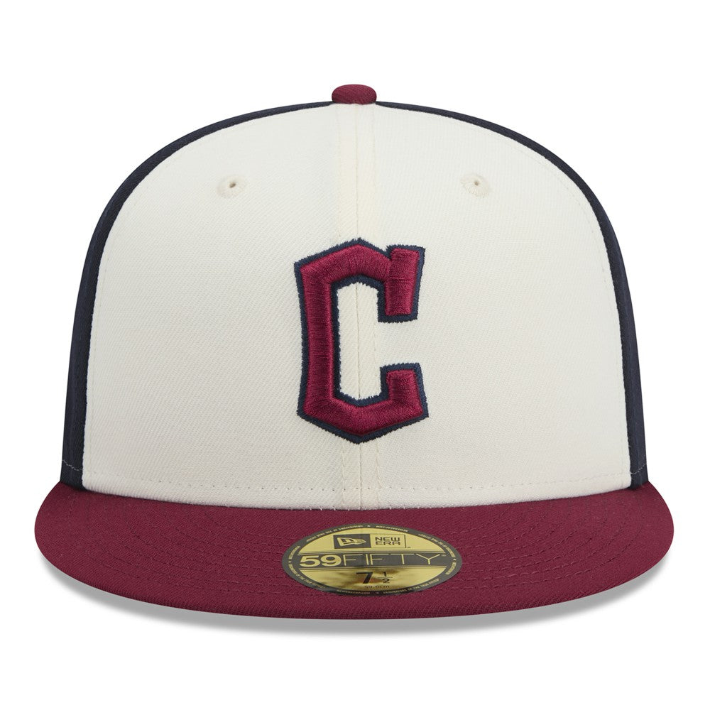 Cleveland Guardians 2024 City Connect 59FIFTY Fitted Hat White/Red | New Era