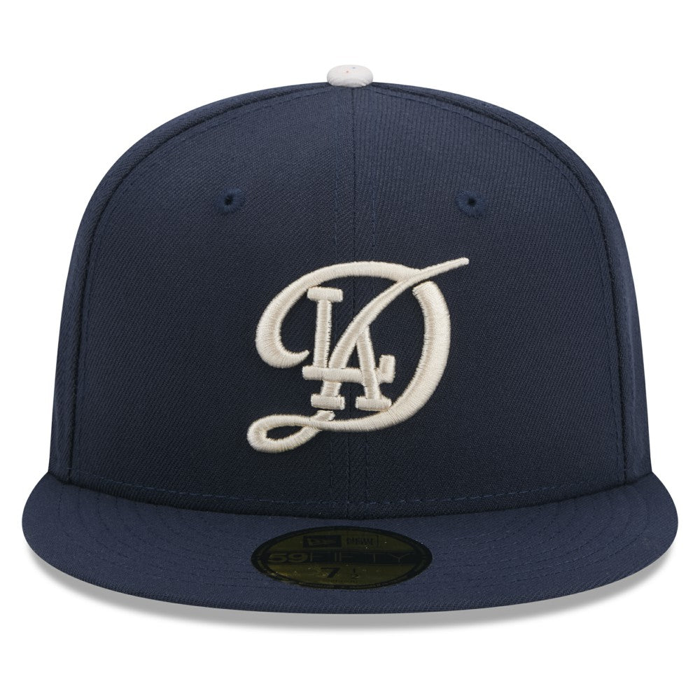 Los Angeles Dodgers 2024 City Connect 59FIFTY Fitted Hat Navy | New Era