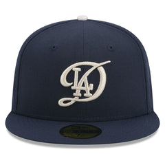 Los Angeles Dodgers 2024 City Connect 59FIFTY Fitted Hat Navy | New Era