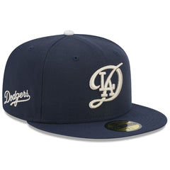 Los Angeles Dodgers 2024 City Connect 59FIFTY Fitted Hat Navy | New Era