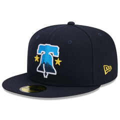 Philadelphia Phillies 2024 City Connect 59FIFTY Fitted Hat Navy | New Era