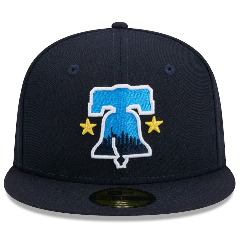 Philadelphia Phillies 2024 City Connect 59FIFTY Fitted Hat Navy | New Era