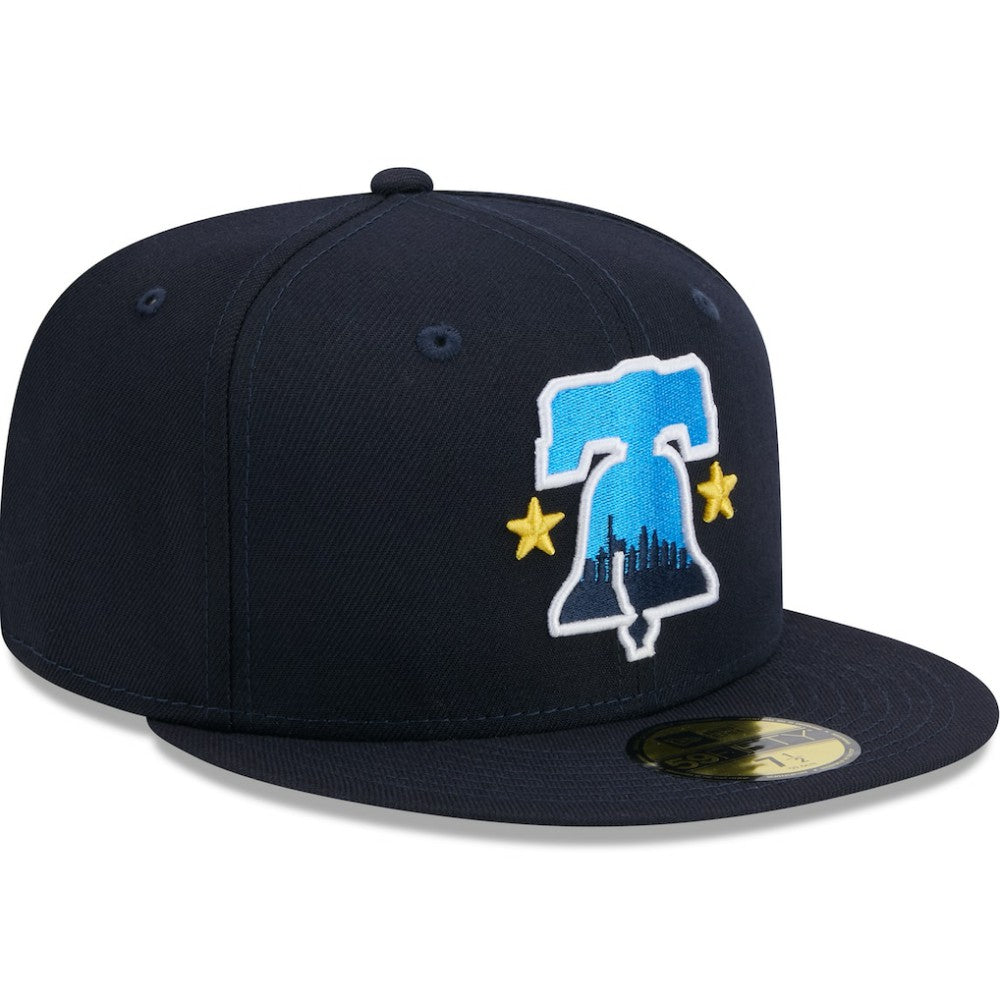 Philadelphia Phillies 2024 City Connect 59FIFTY Fitted Hat Navy | New Era