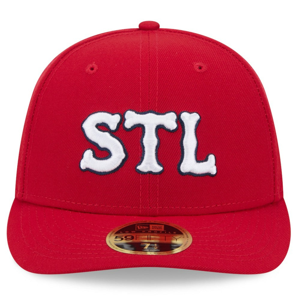 St. Louis Cardinals 2024 City Connect Low Profile 59FIFTY Fitted Hat Red | New Era