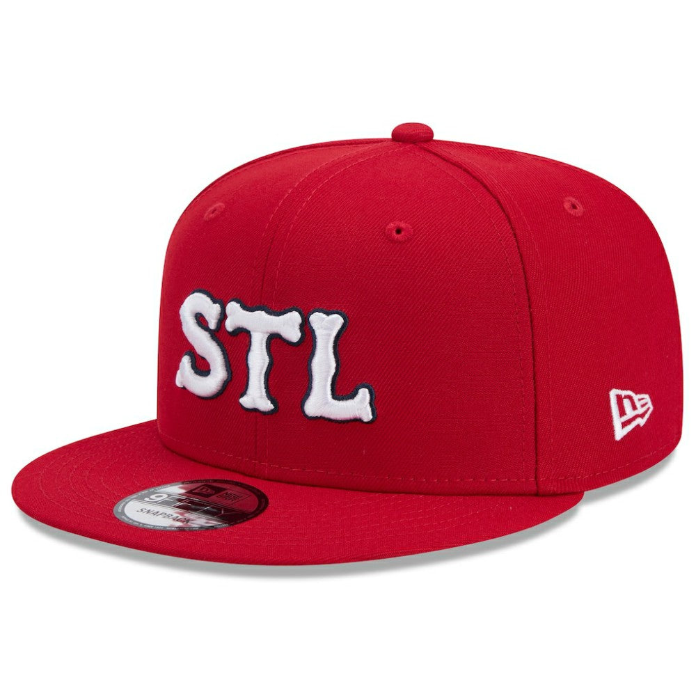 St. Louis Cardinals 2024 City Connect 9FIFTY Snapback Hat Red | New Era