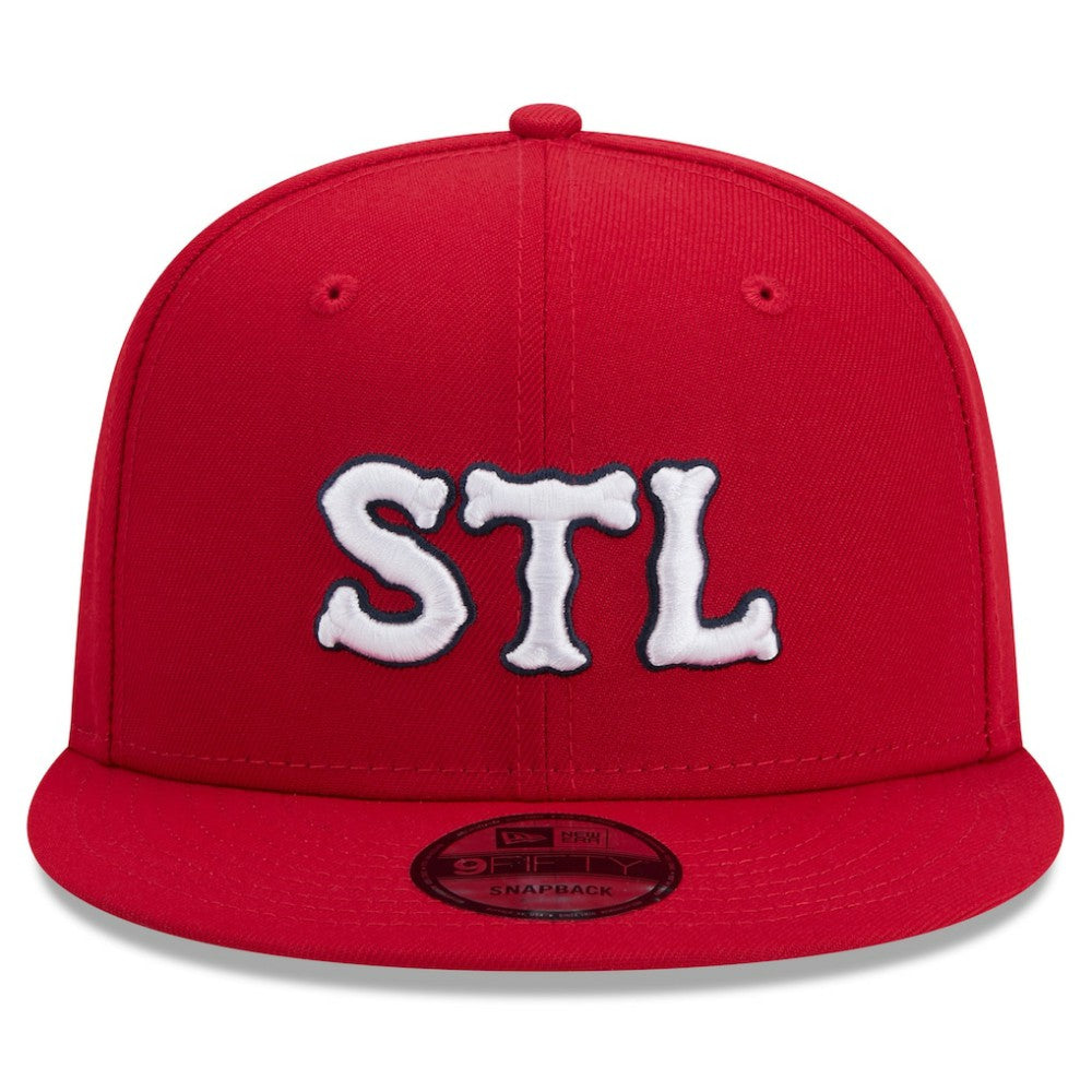 St. Louis Cardinals 2024 City Connect 9FIFTY Snapback Hat Red | New Era