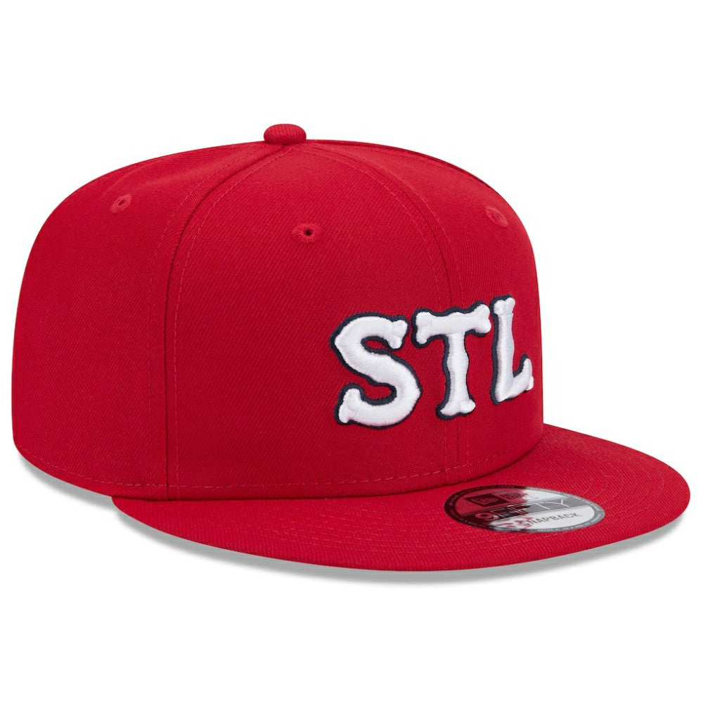 St. Louis Cardinals 2024 City Connect 9FIFTY Snapback Hat Red | New Era
