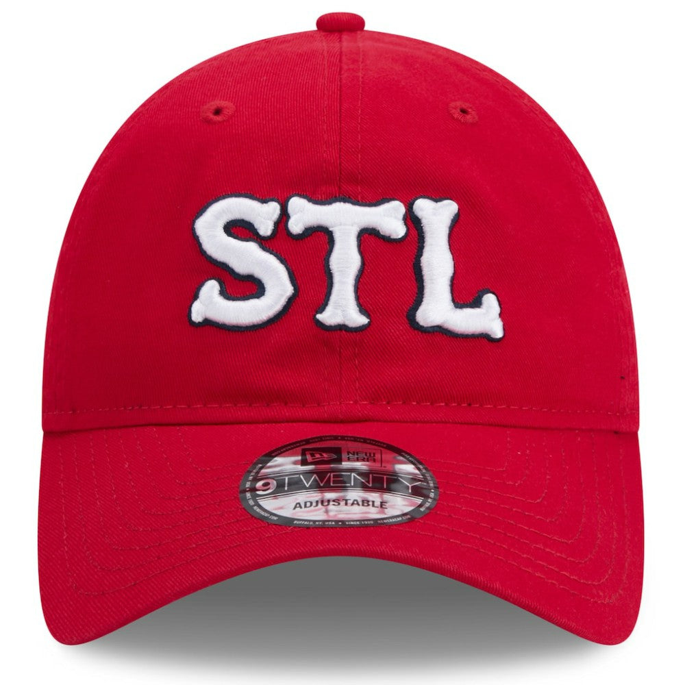 St. Louis Cardinals 2024 City Connect 9TWENTY Adjustable Hat Red | New Era