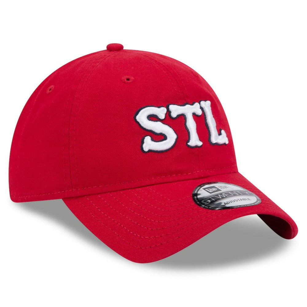 St. Louis Cardinals 2024 City Connect 9TWENTY Adjustable Hat Red | New Era