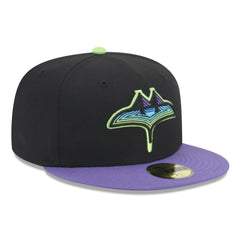 Tampa Bay Rays 2024 City Connect 59FIFTY Fitted Hat Black | New Era