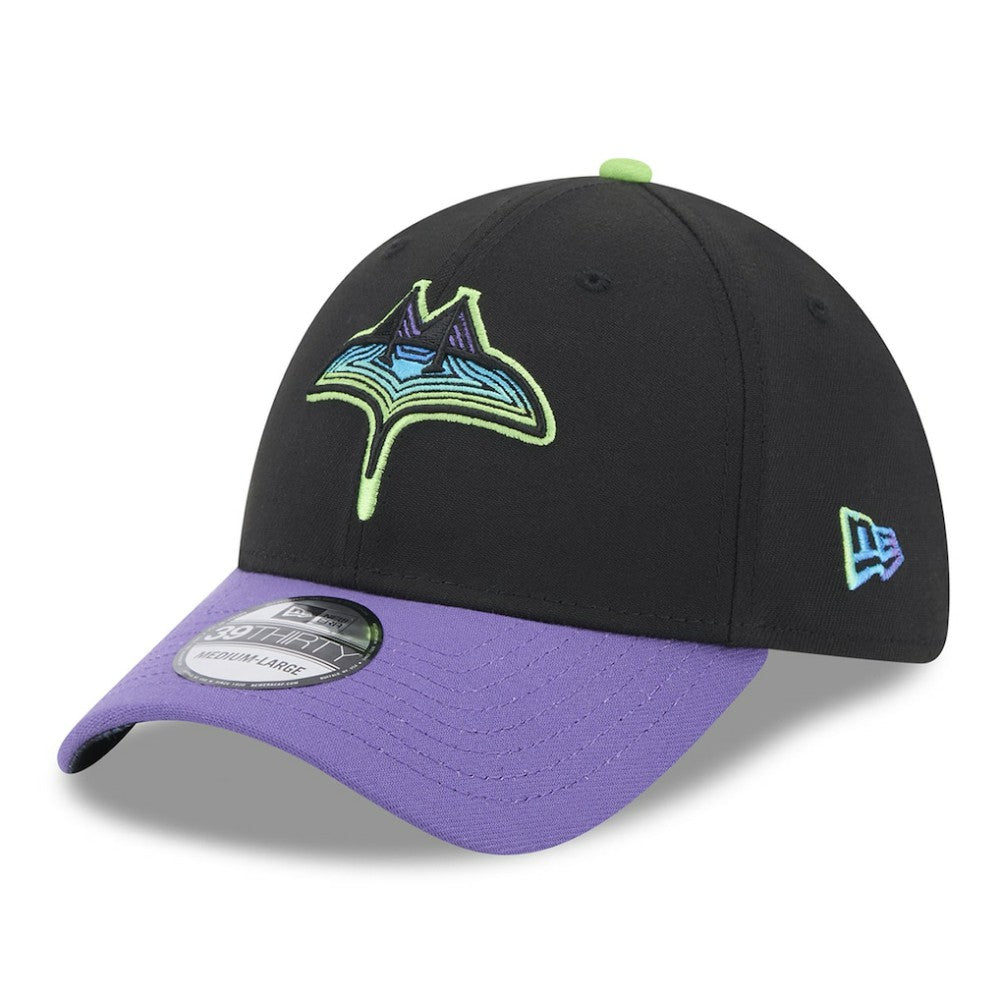 Tampa Bay Rays 2023 City Connect 39THIRTY Flex Hat Black | New Era