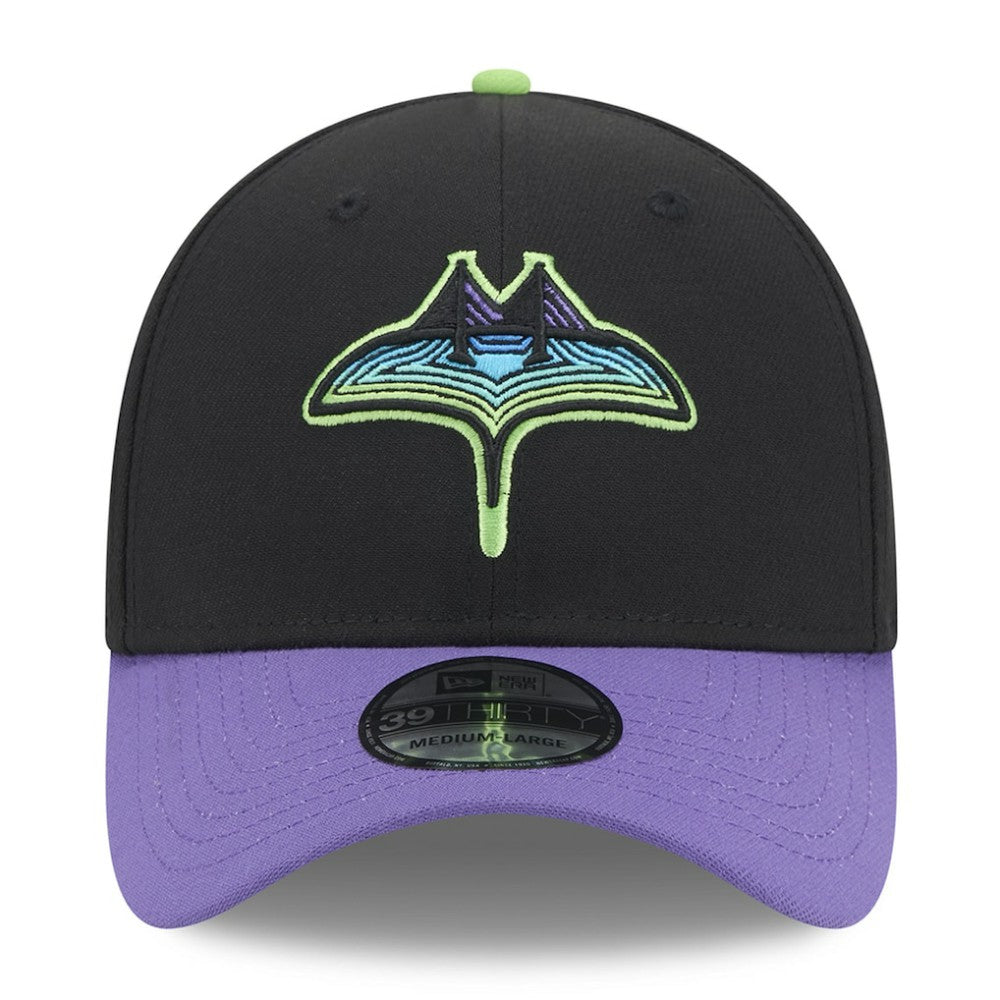 Tampa Bay Rays 2023 City Connect 39THIRTY Flex Hat Black | New Era