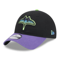 Tampa Bay Rays 2024 City Connect 9TWENTY Adjustable Hat Black | New Era