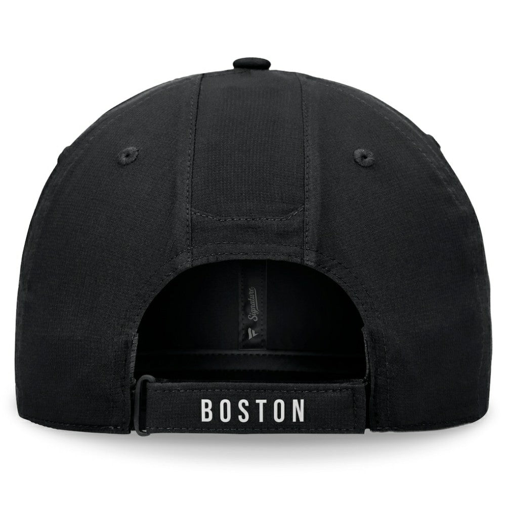 Boston Bruins Fanatics Front Office Ripstop Adjustable Hat Black