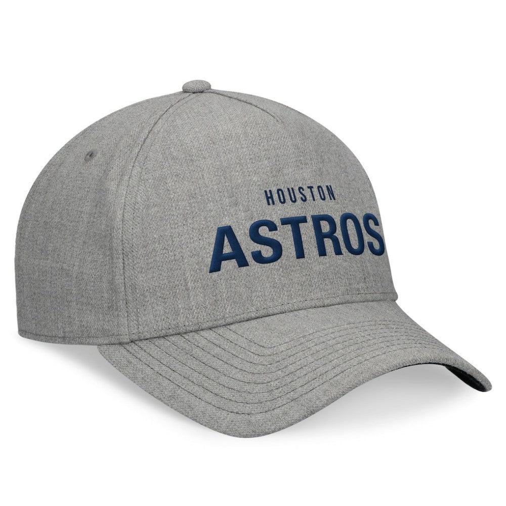 Houston Astros Elements A-Frame Structured Adjustable Hat Heather Gray