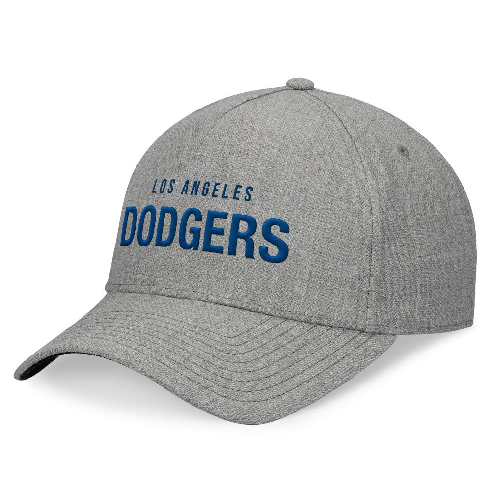 Los Angeles Dodgers Elements A-Frame Structured Adjustable Hat Heather Gray