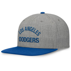 Los Angeles Dodgers Elements Flat Brim Snapbuckle Hat Heather Gray/Royal