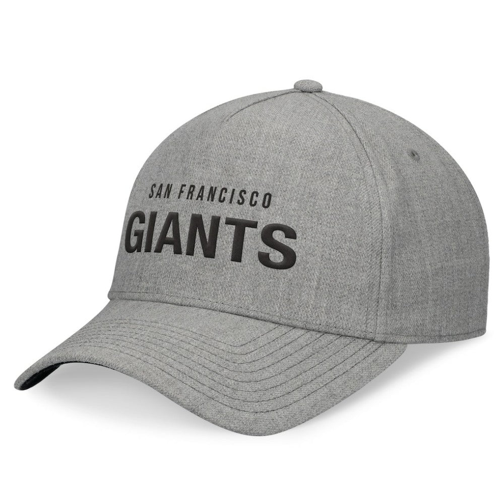 San Francisco Giants Elements A-Frame Structured Adjustable Hat Heather Gray