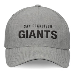 San Francisco Giants Elements A-Frame Structured Adjustable Hat Heather Gray