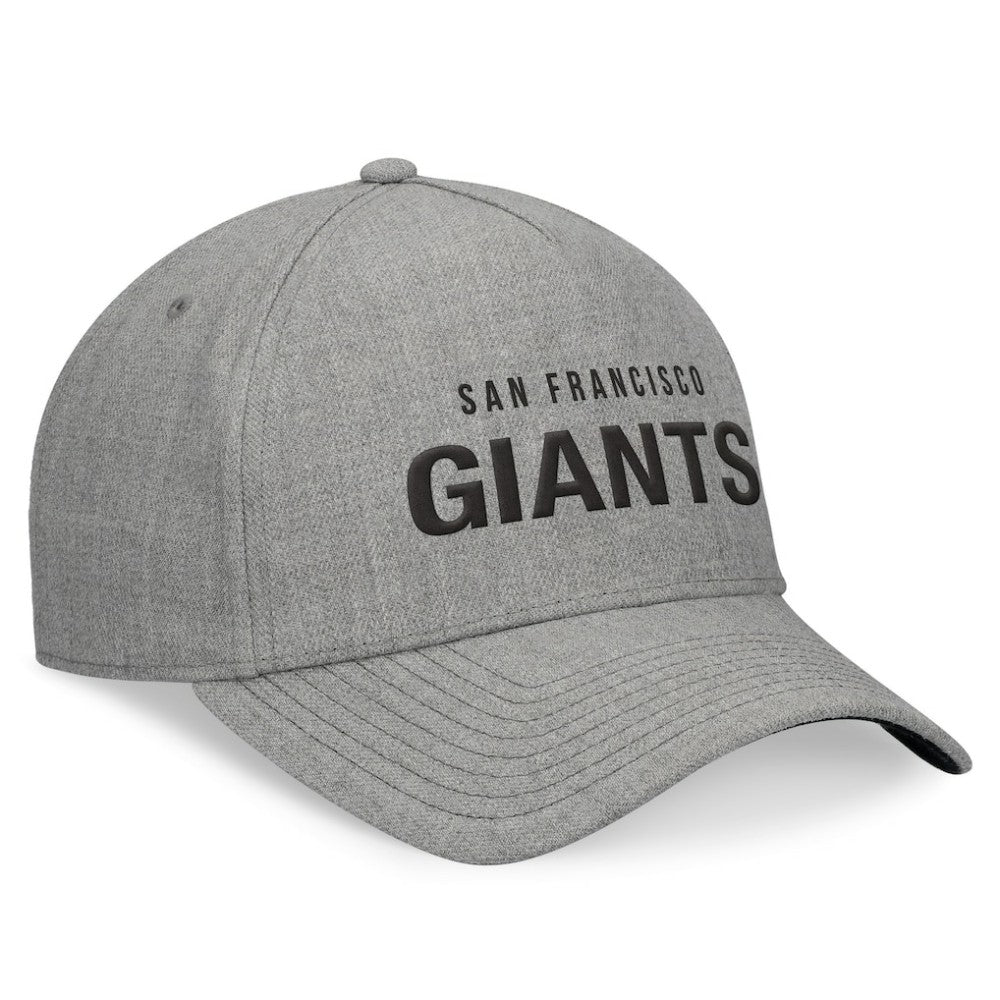San Francisco Giants Elements A-Frame Structured Adjustable Hat Heather Gray