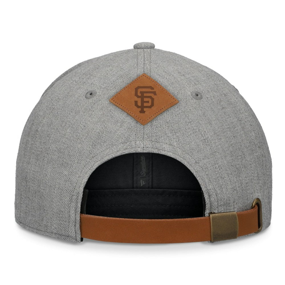 San Francisco Giants Elements A-Frame Structured Adjustable Hat Heather Gray