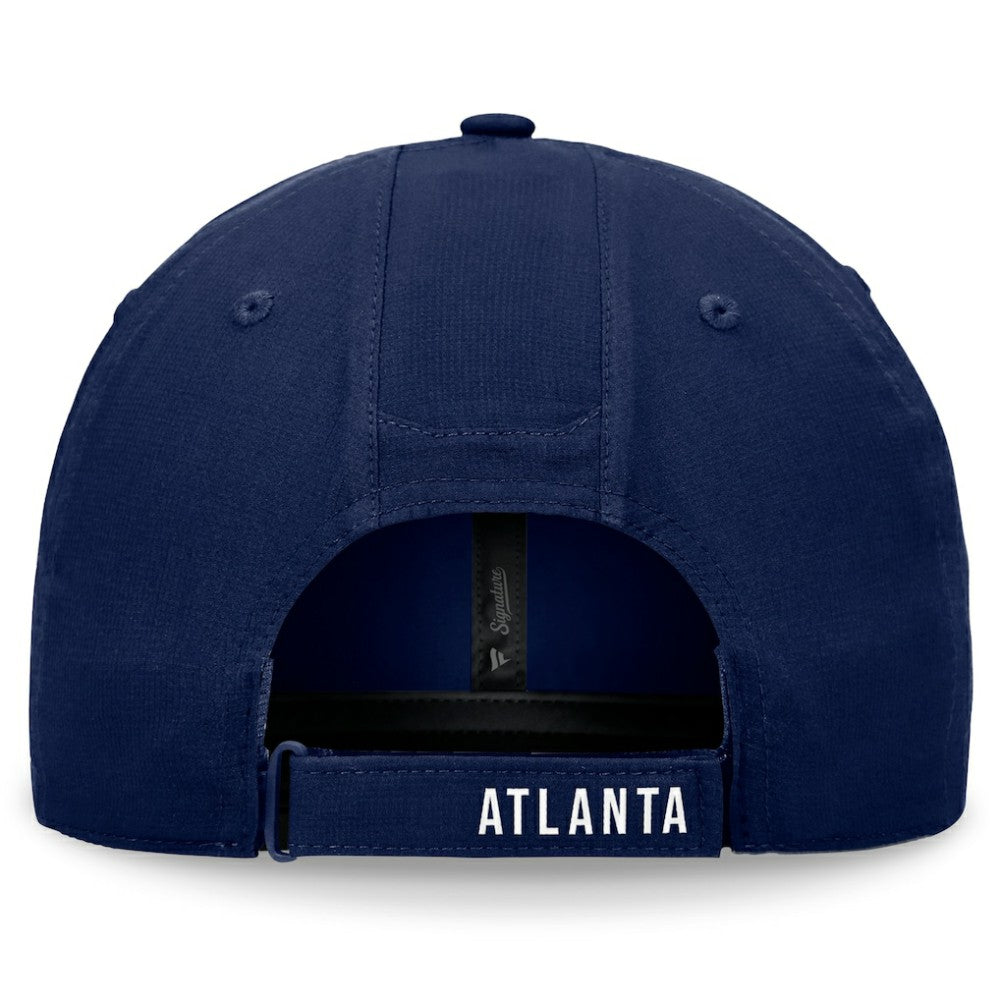 Atlanta Braves Front Office Ripstop Unstructured Adjustable Hat Navy