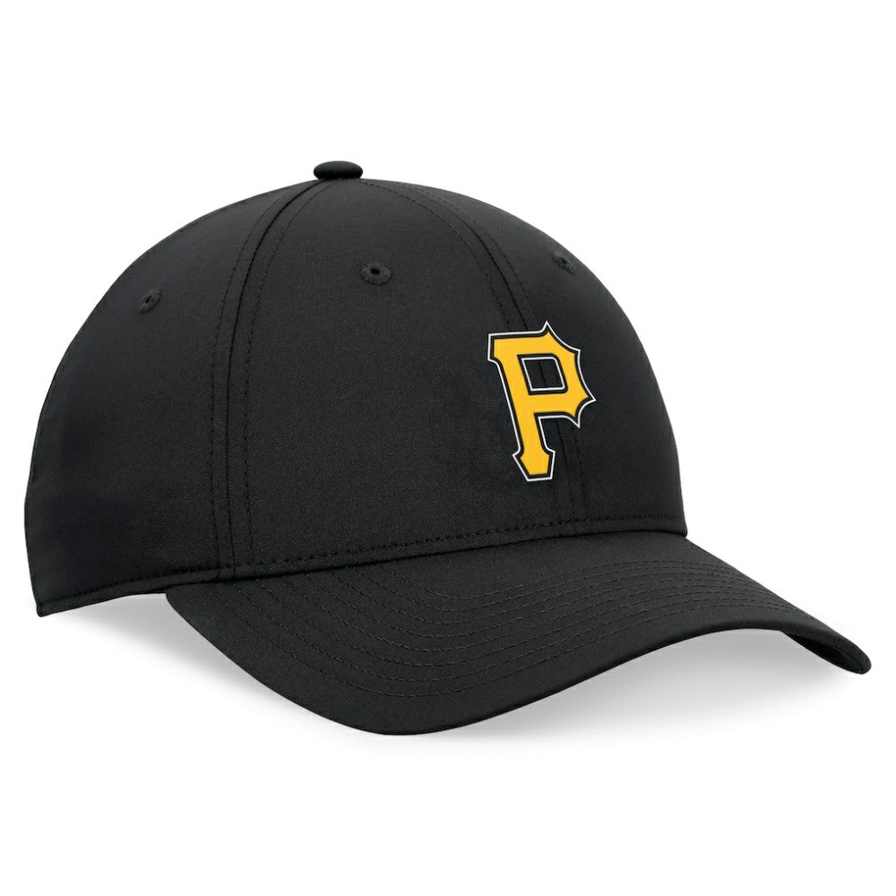 Pittsburgh Pirates Front Office Ripstop Unstructured Adjustable Hat Black