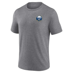 Buffalo Sabres Winger Tri-Blend T-Shirt Heather Gray