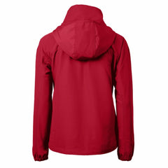 Boston Red Sox Cutter & Buck Women's Charter Eco Recycled Full-Zip Jacket Red