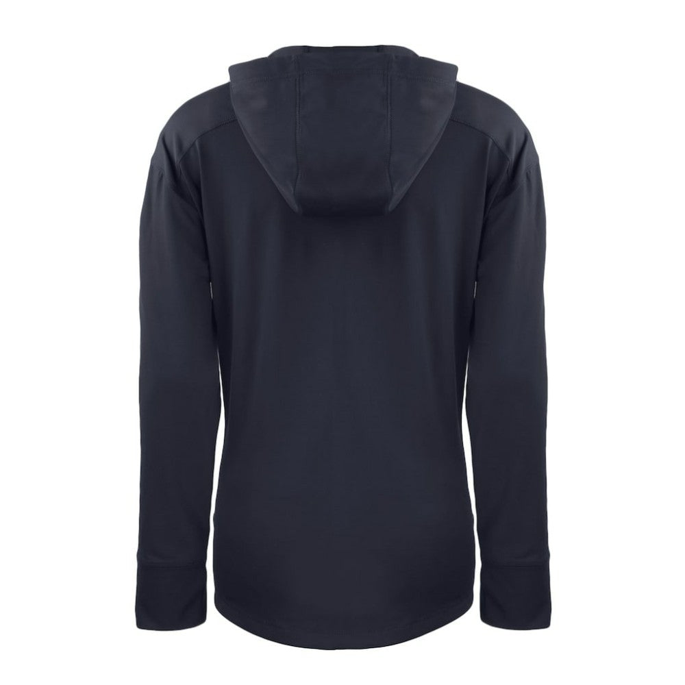 Detroit Tigers Cutter & Buck Women's Daybreak Eco Recycled Half-Zip Hoodie Navy