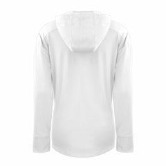 Minnesota Twins Cutter & Buck Women's Daybreak Eco Recycled Half-Zip Hoodie White