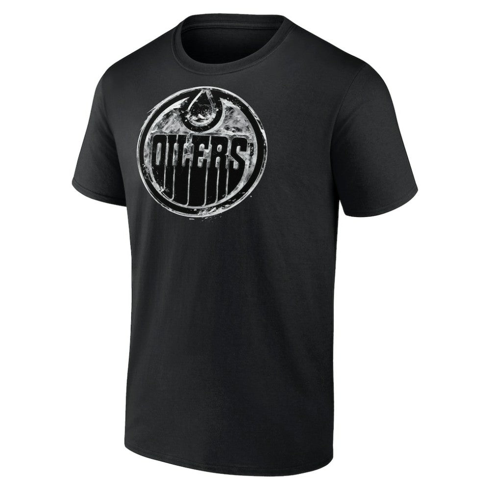 Edmonton Oilers Iced Out T-Shirt Black