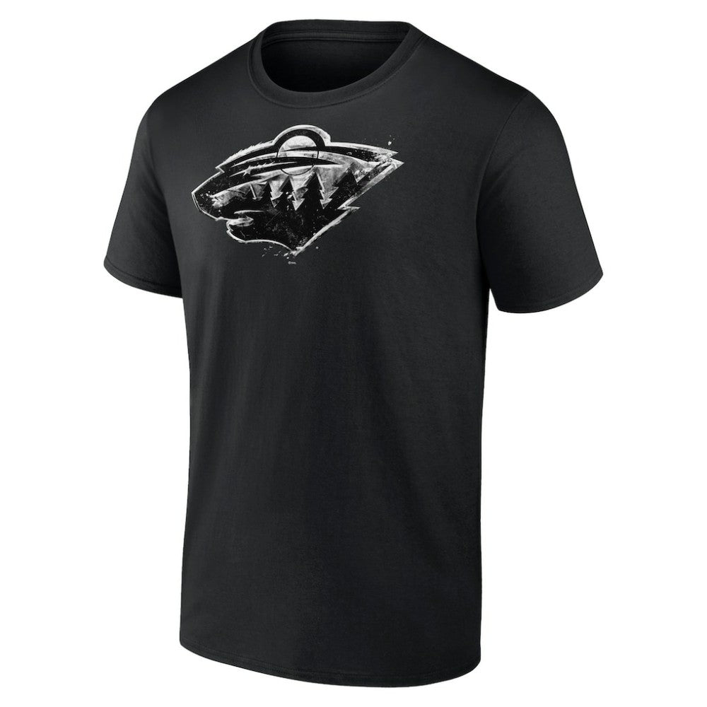 Minnesota Wild Iced Out T-Shirt Black