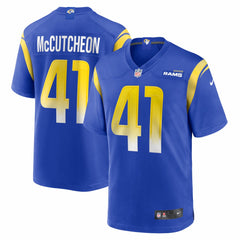 Cameron McCutcheon Los Angeles Rams Game Jersey - Royal
