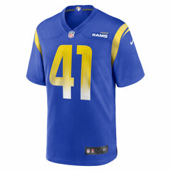 Cameron McCutcheon Los Angeles Rams Game Jersey - Royal