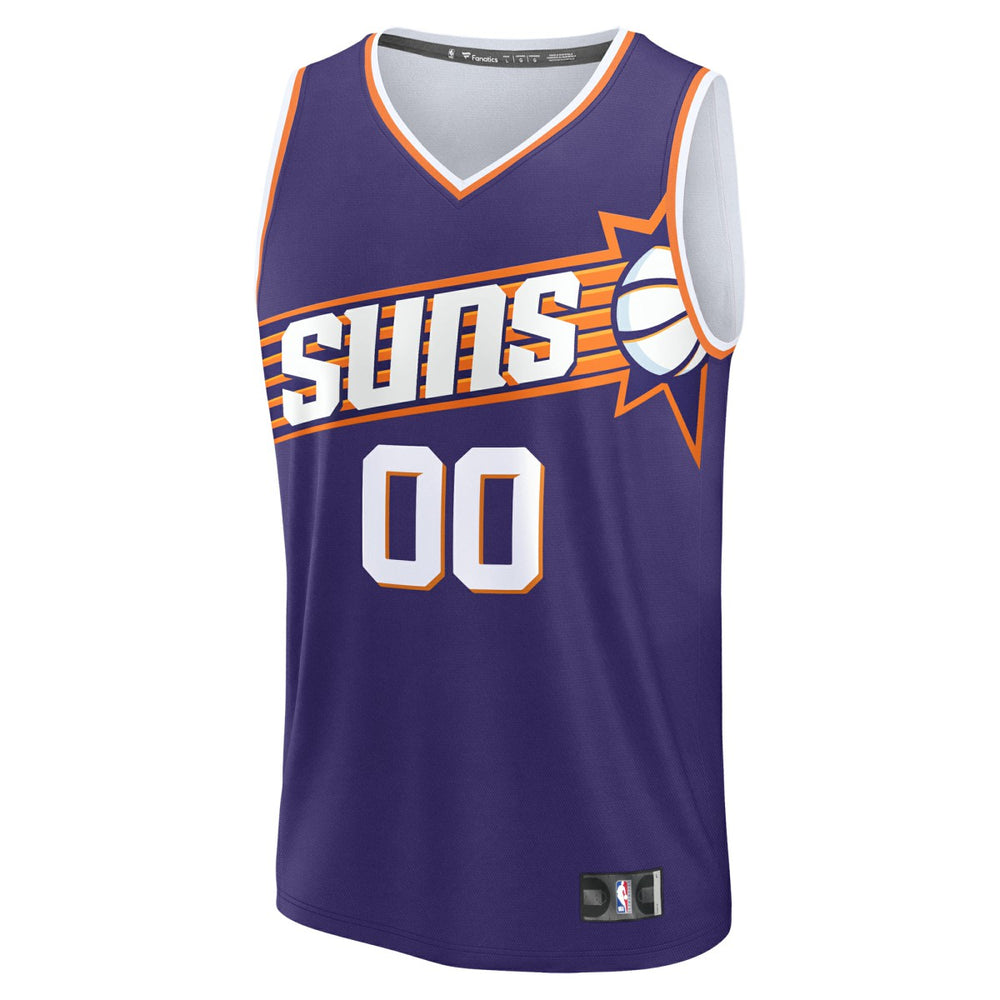Phoenix Suns Youth Fast Break Custom Replica Jersey - Purple - Icon Edition