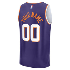 Phoenix Suns Youth Fast Break Custom Replica Jersey - Purple - Icon Edition