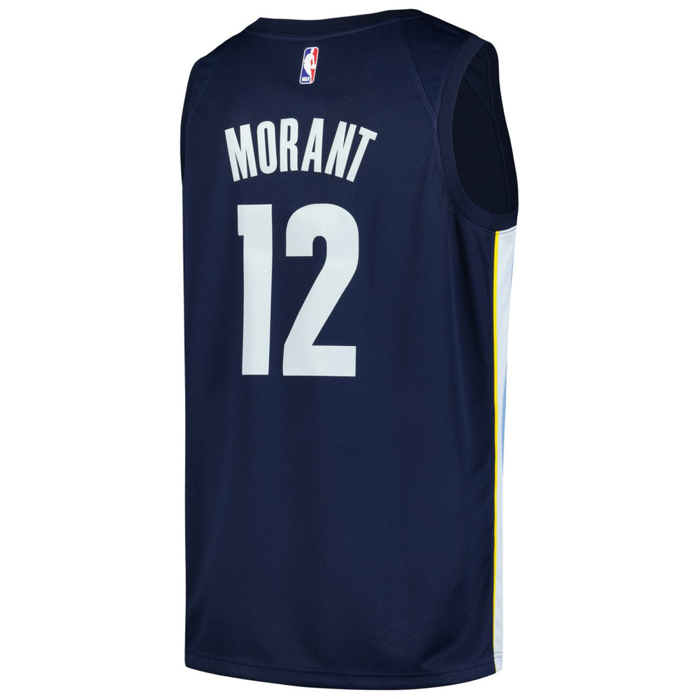 Ja Morant Memphis Grizzlies Swingman Player Jersey - Icon Edition - Navy