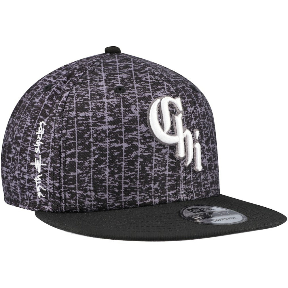 Chicago White Sox City Connect 9FIFTY Snapback Hat Black | New Era