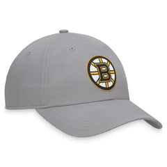 Boston Bruins Fanatics Extra Time Adjustable Hat Gray