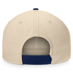 New York Rangers Fanatics Goalaso Snapback Hat Cream/Navy
