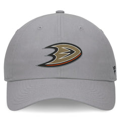 Anaheim Ducks Fanatics Extra Time Adjustable Hat Gray