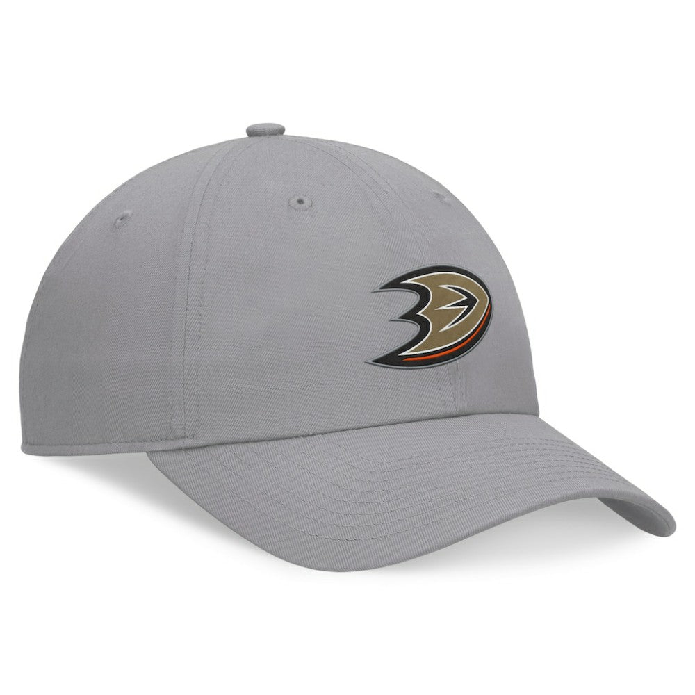 Anaheim Ducks Fanatics Extra Time Adjustable Hat Gray