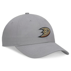 Anaheim Ducks Fanatics Extra Time Adjustable Hat Gray