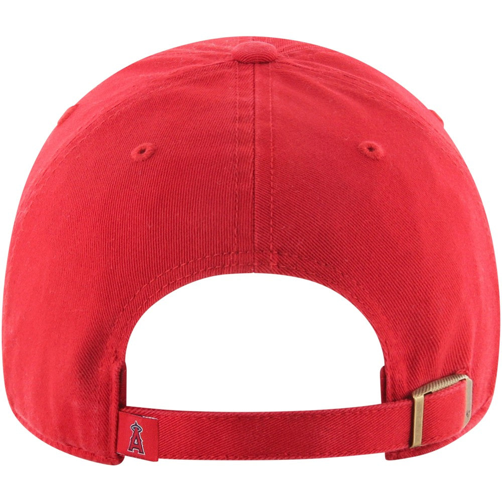 Los Angeles Angels Clean Up Adjustable Hat Red | 47 brand