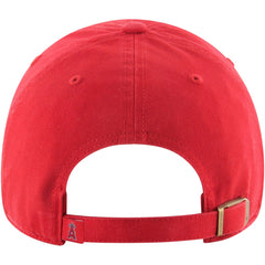 Los Angeles Angels Clean Up Adjustable Hat Red | 47 brand